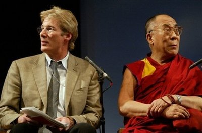 Richard Gere meets Dalai Lama in Bodh Gaya